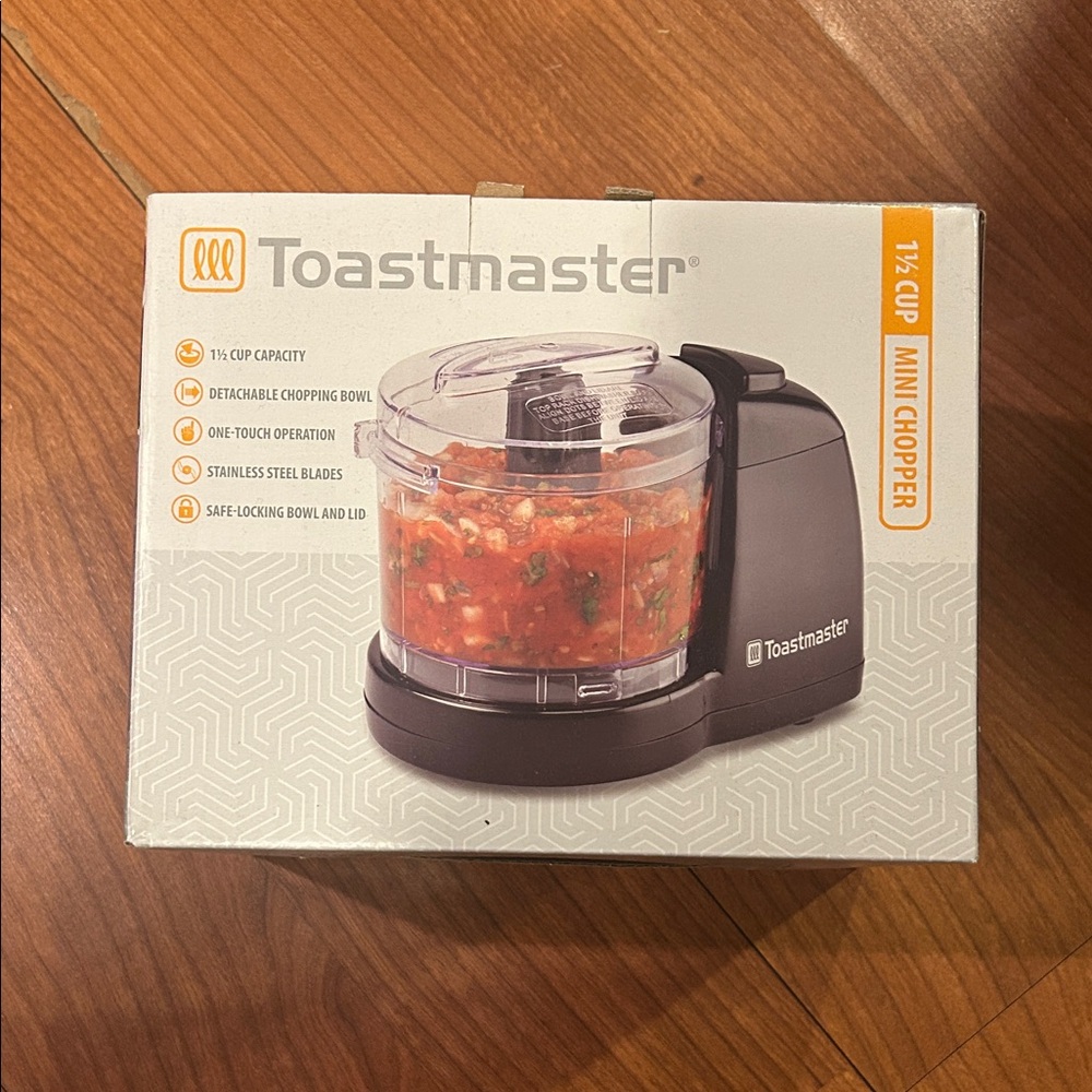 Toastmaster Black Mini Chopper